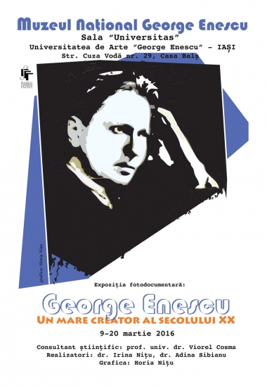 Expoziția fotodocumentară ”George Enescu - Un mare creator al secolului XX”